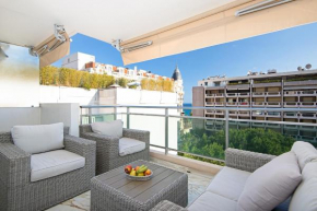 Last floor sea view - 100m from Croisette and beaches - 5 min walk from Palais